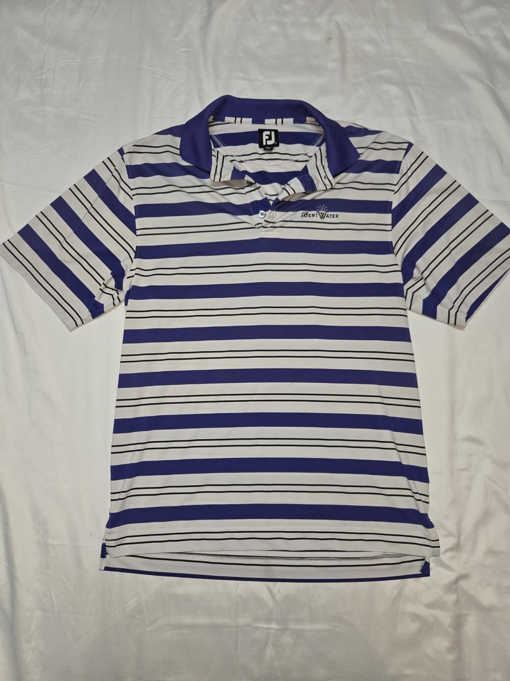 FootJoy Men's Golf Polo Shirt Medium, Moisture-Wicking, Athletic